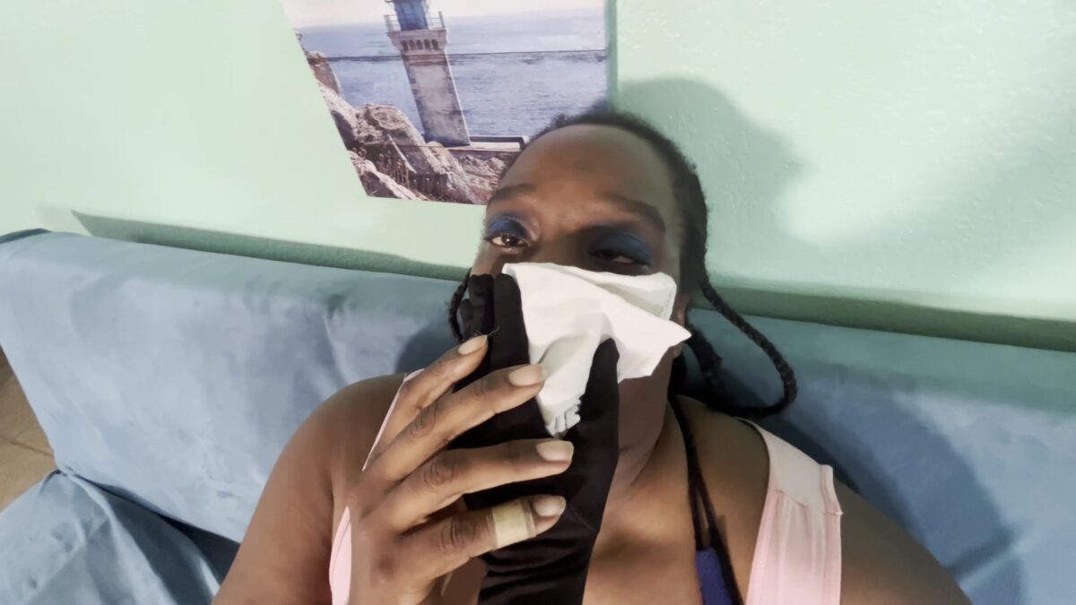 Sasha and Sassy chloroformed by Intruder - Image 3